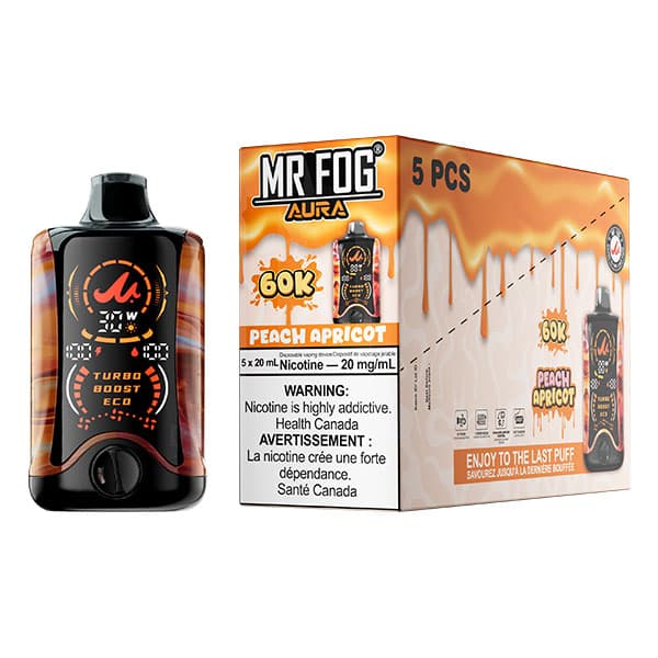 Mr. Fog - Aura 60K Puff Peach Apricot product image