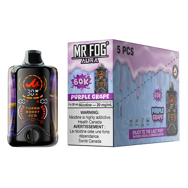 Mr. Fog - Aura 60K Puff Purple Grape product image