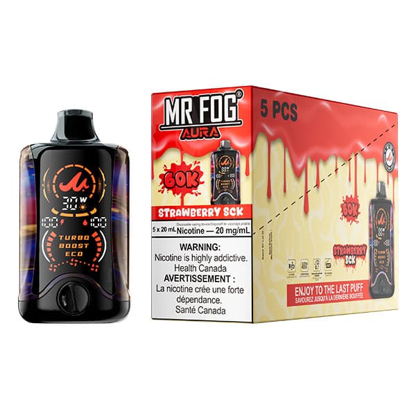 Mr. Fog - Aura 60K Puff Strawberry SCK product image
