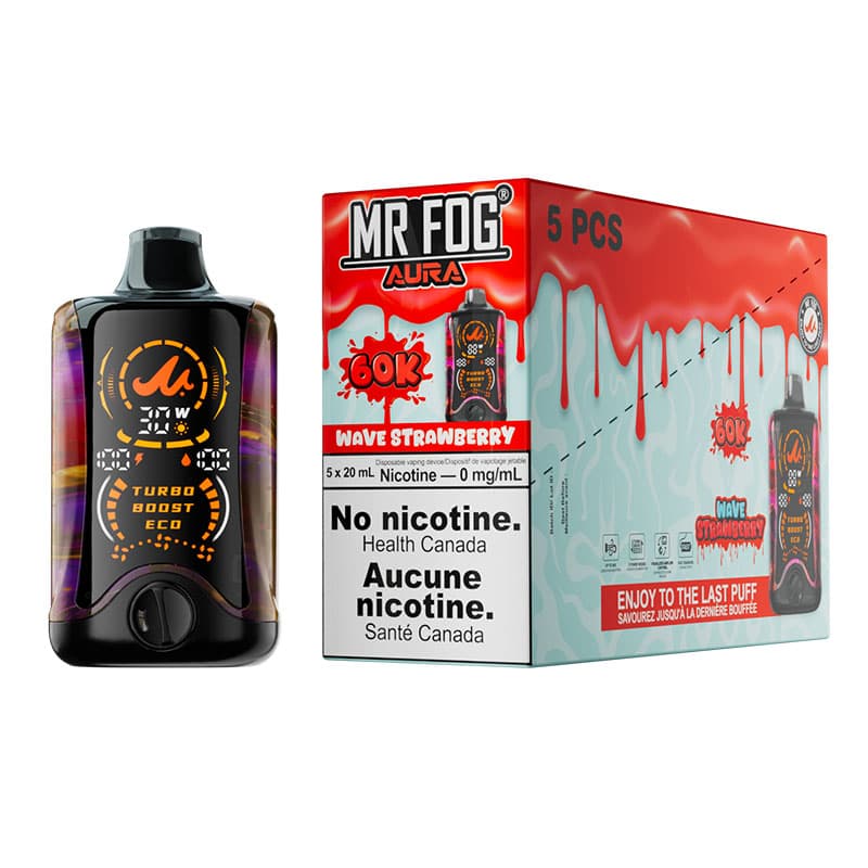 Mr. Fog - Aura 60K Puff Wave Strawberry product image