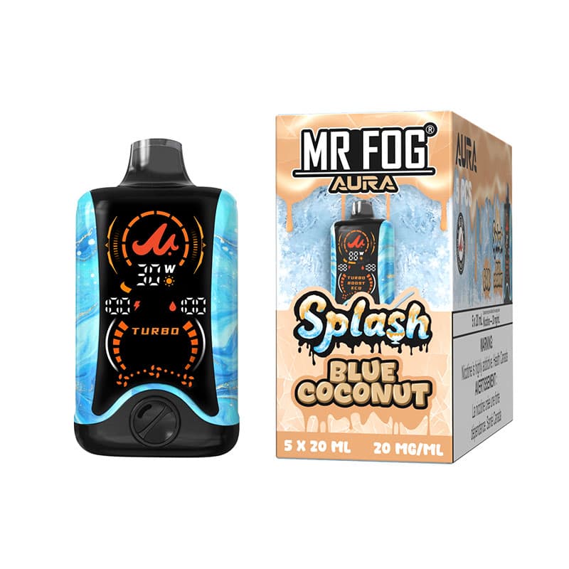 Mr Fog - Aura - Splash Blue Coconut product image