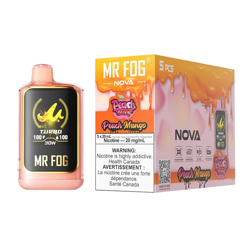 Mr. Fog - Nova - Peach Steezy Peach Mango product image