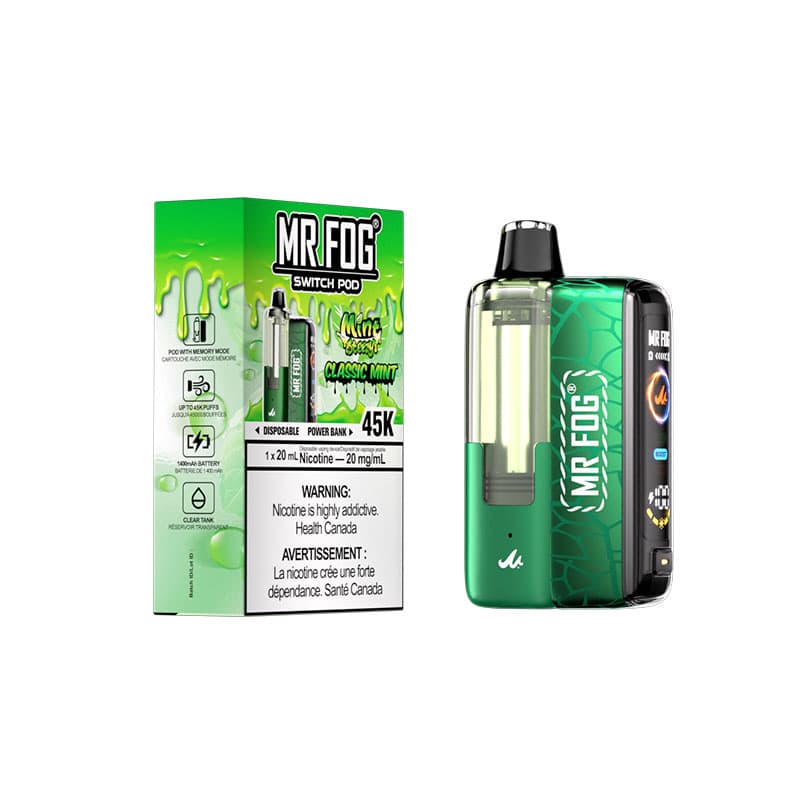 Mr. Fog Switch Pod KIT Mint Steezy- Classic Mint product image