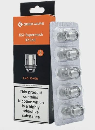 Geek Va GeekVape Supermesh coils (5 pk) replacement coils