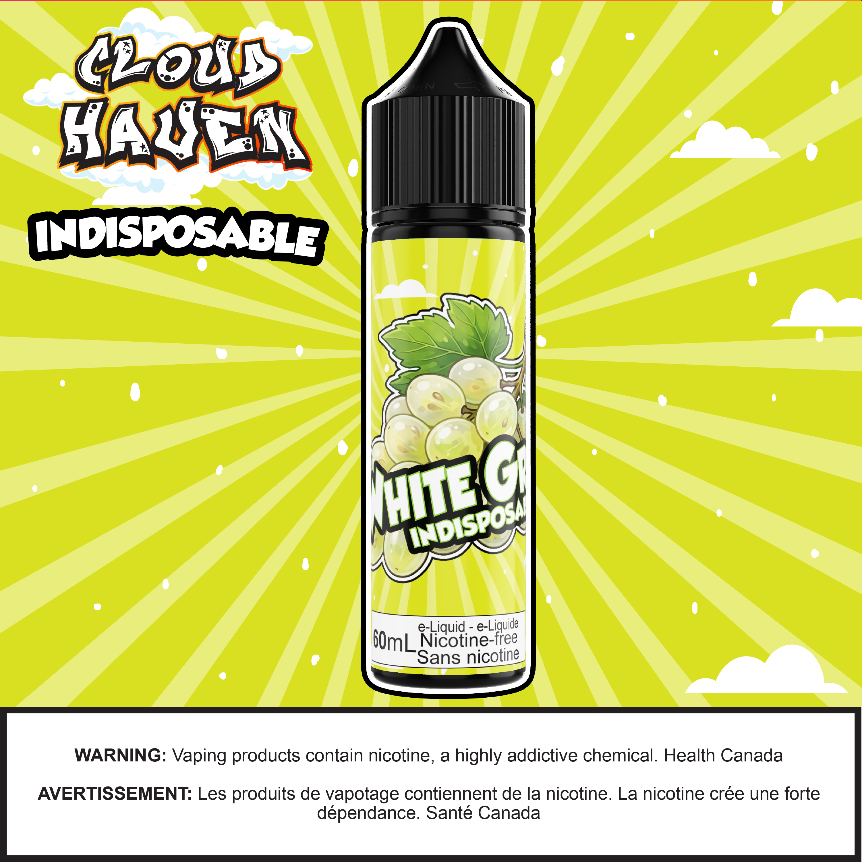Cloud Haven - INDISPOSABLE White Grape